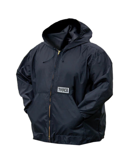 HOODED RAIN JACKET