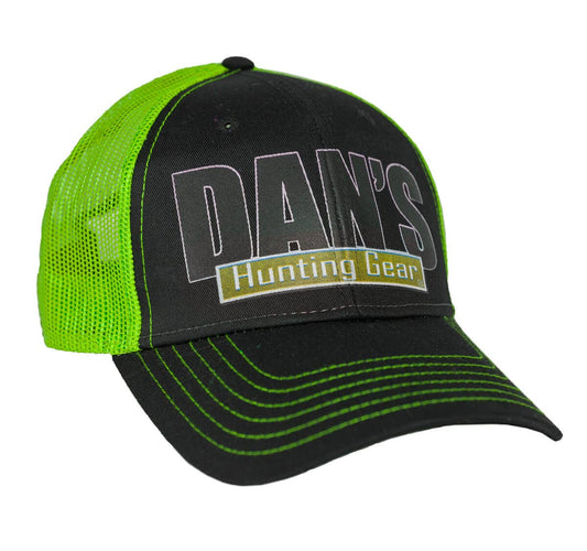 DAN'S GREEN MESH LOGO CAP